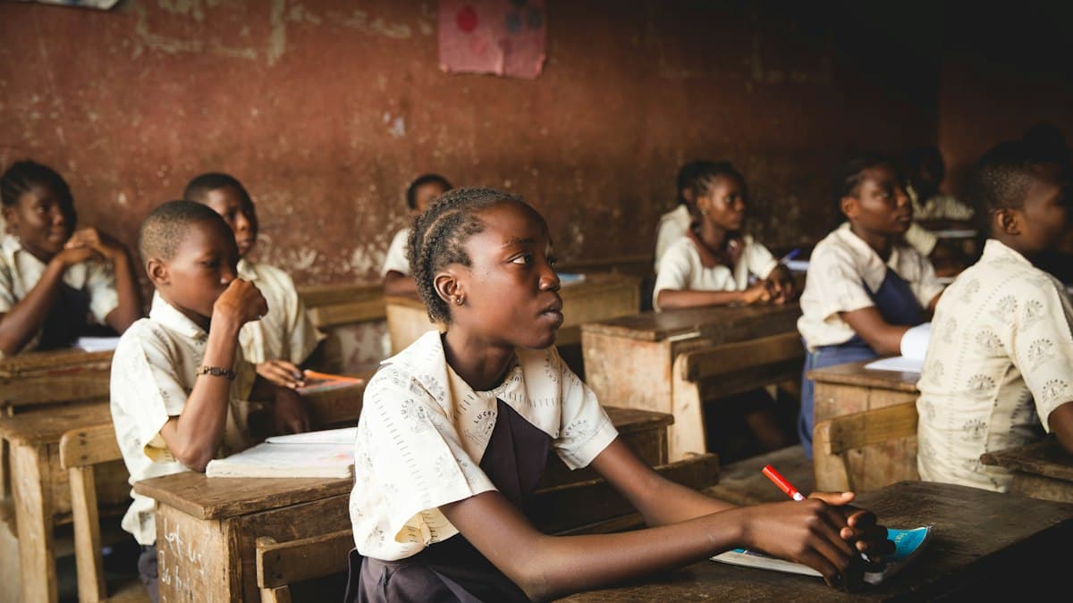 Students attentive in a West African classroom (representative photo, Lagos, Nigeria)